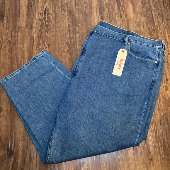 Levi’s 550 Jeans Men’s Big & Tall Stonewash 60 x 30 New - Picture 3 of 12